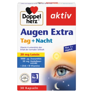 Abbildung der Produktverpackung Doppelherz aktiv Augen Extra Frontansicht